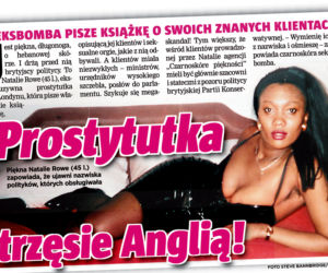 Prostytutka trzęsie Anglią