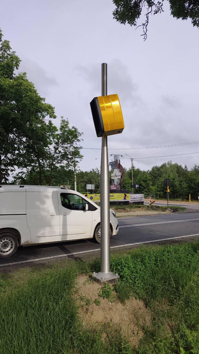 Nowoczesny fotoradar został zamontowany na DK63 w Mościbrodach