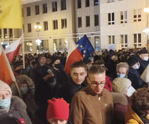 LEX TVN. Demonstracja w Białymstoku w obronie wolnych mediów