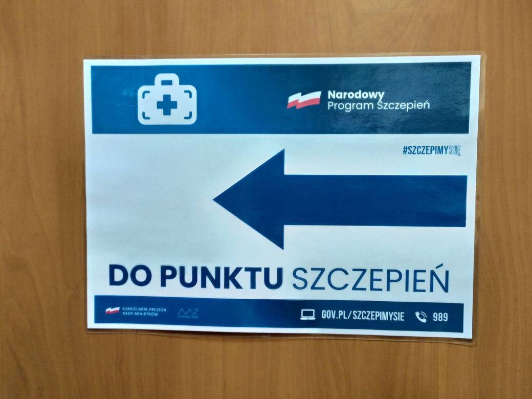 Punkt Szczepień Powszechnych w Burzynie rozpoczął działanie