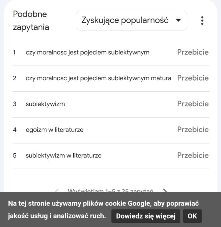 Matura 2024 język polski. Trendy
