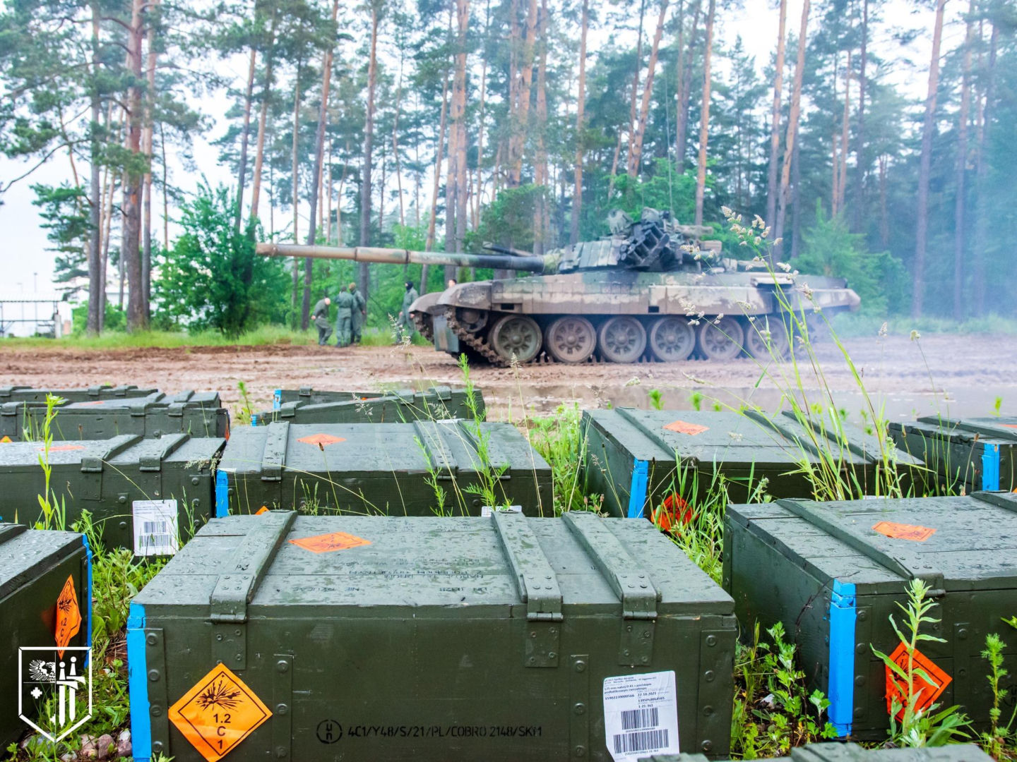 "Zawiszacy" za sterami legendy. Nowi kierowcy czołgów PT-91 w 15. Brygadzie