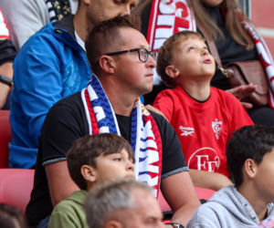 Górnik Zabrze - Lech Poznań: Zdjęcia kibiców i zawodników z meczu 8. kolejki PKO BP Ekstraklasy