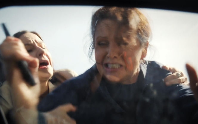 M jak miłość. Marysia (Małgorzata Pieńkowska), Agnes (Amanda Mincewicz)