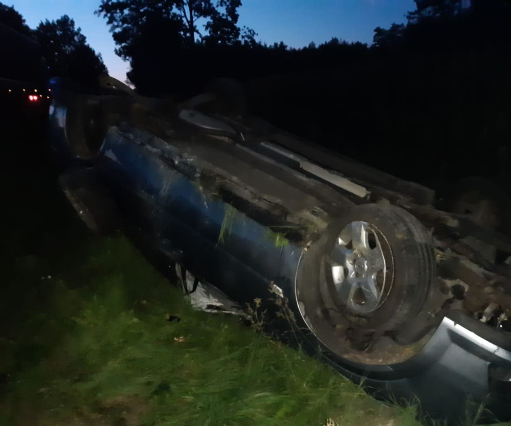 Wypadek na DK 65. Kierująca oplem została zabrana do szpitala