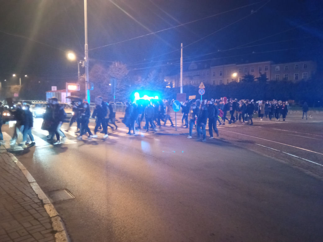 Kolejne protesty kobiet w Grudziądzu