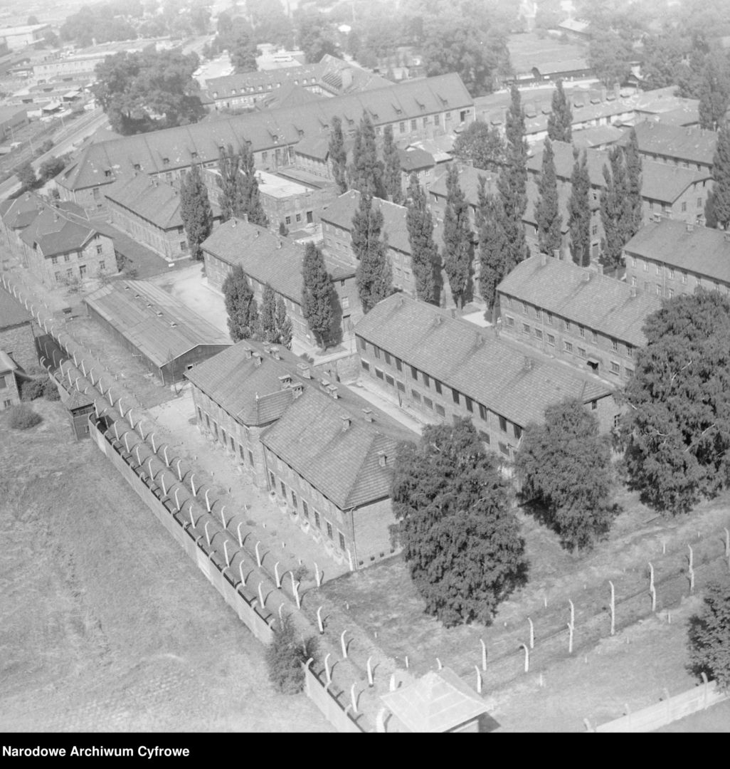 Zabudowania obozu Auschwitz