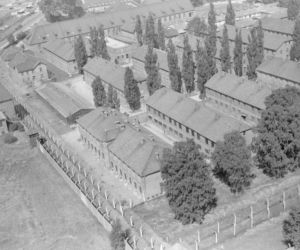 Zabudowania obozu Auschwitz