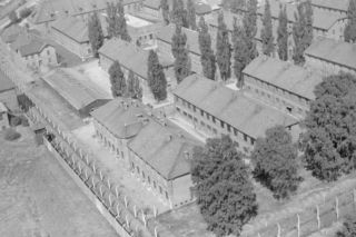 Zabudowania obozu Auschwitz