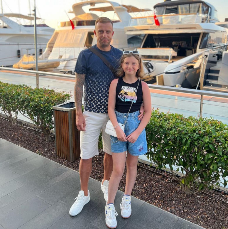 Kamil Grosicki na wakacjach