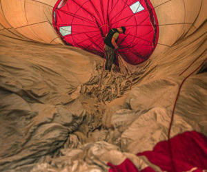 Mazurskie Zawody Balonowe w Ełku 2020. Niesamowita fotorelacja pilotów