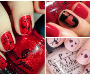 Walentynkowy manicure 8