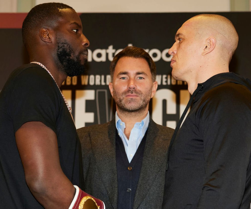 Michał Cieślak i Lawrence Okolie