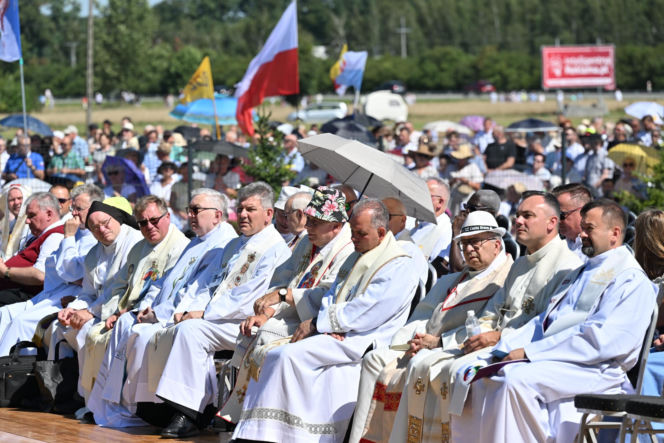 Poświęcenie pomnika Matki Boskiej w Konotopiu