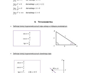 wzory matematyczne matura 2026
