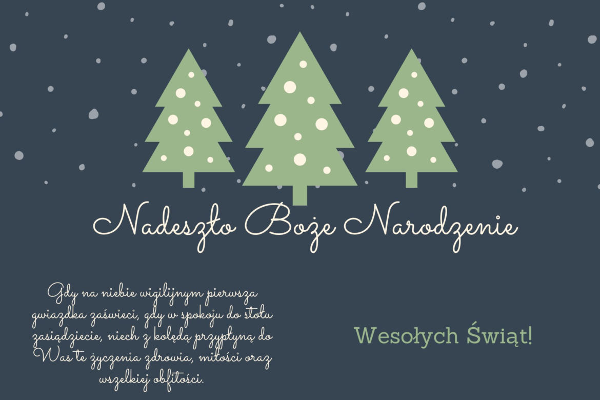 Kartki bożonarodzeniowe 2022 - życzenia do wysłania