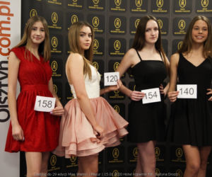 Miss Warmii i Mazur 2020. Dziewczyny zaprezentowały się w sukienkach koktajlowych
