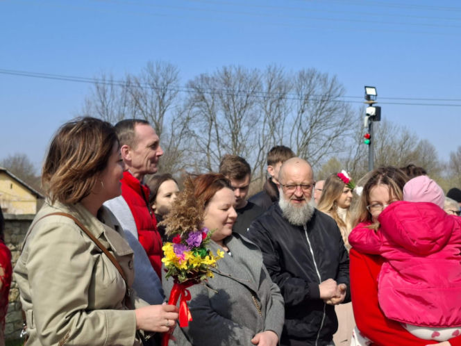 Niedziela Palmowa 2026 w gminie Brody. Barwna procesja i rekordowe palmy w Krynkach