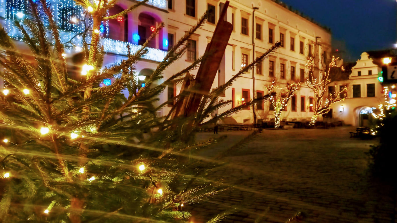 Iluminacje świąteczne w Szczecinie