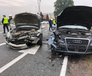 Groźny wypadek na DK 10 w Makowiskach