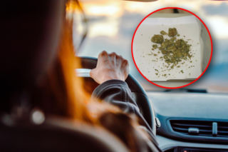 Naćpana taksówkarka wyjechała w trasę. Takiego pasażera jednak się nie spodziewała