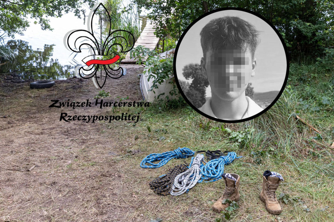 Tragiczna śmierć 15-letniego harcerza pod Wolsztynem. Mieszkaniec ostrzega przed jeziorem Ośno [ZDJĘCIA]