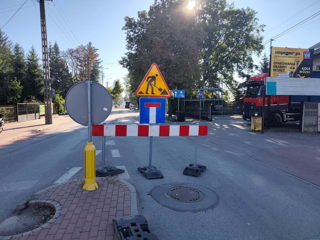 Przebudowa ronda u zbiegu ulic Starowiejskiej i Janowskiej w Siedlcach