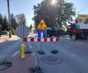 Przebudowa ronda u zbiegu ulic Starowiejskiej i Janowskiej w Siedlcach