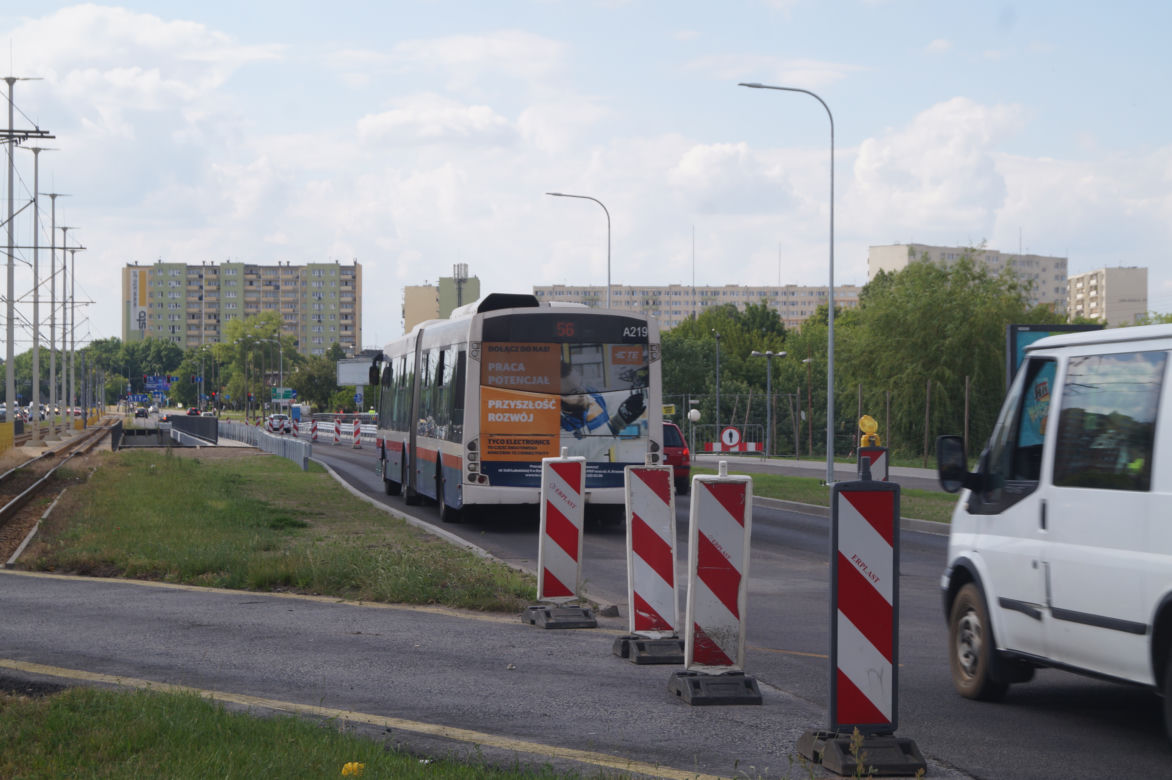Wiadukt WOŚP w Bydgoszczy w pełni przejezdny dla aut! Rowerzyści muszą jeszcze poczekać [ZDJĘCIA] 