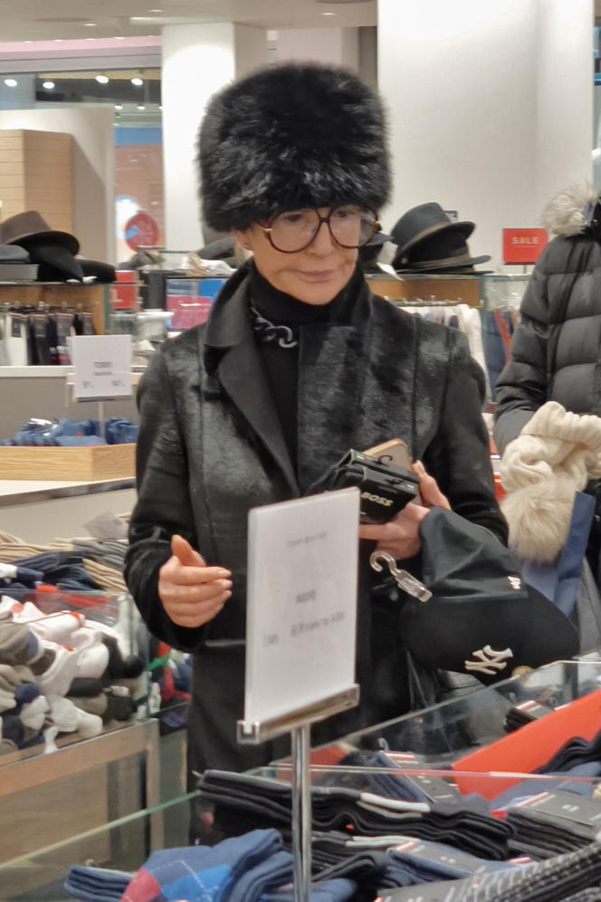 Joanna Racewicz na zakupach