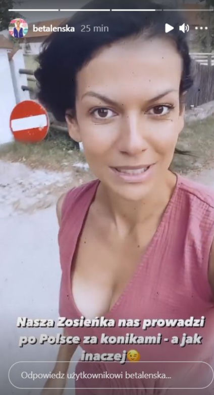 M jak miłość. Alżbeta Lenska (Patrycja) opowiada o wakacjach na Mazurach