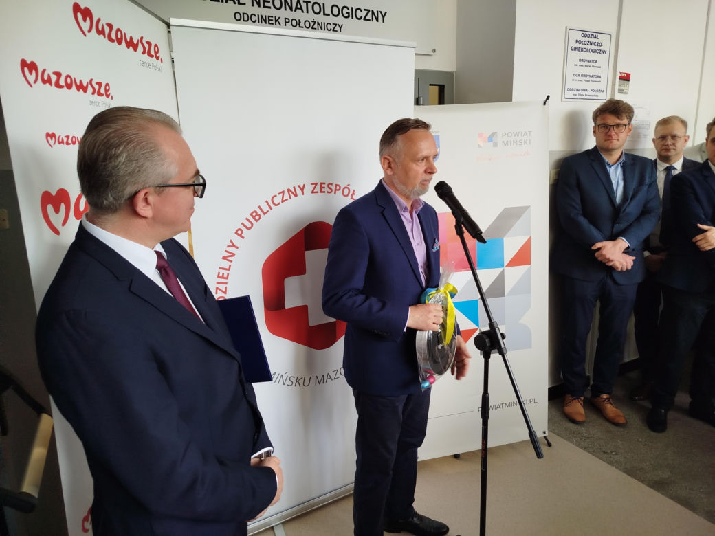 Odnowiony oddział noworodkowy wraz z częścią położniczą w mińskim szpitalu zapewni ciężarnym, rodzącym i maluchom nowoczesne warunki