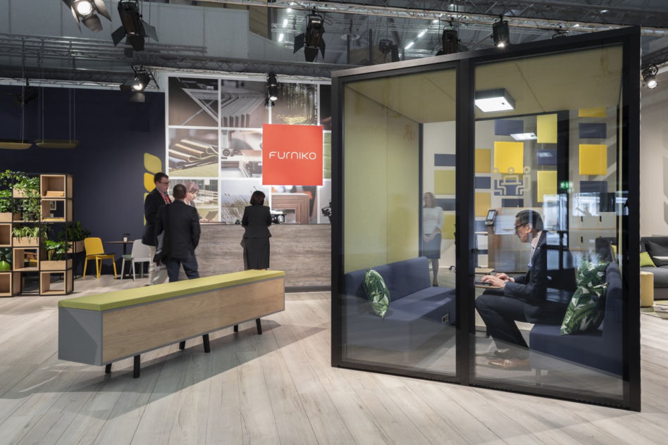 Orgatec 2018 – przestrzeń Agile Working według Furniko