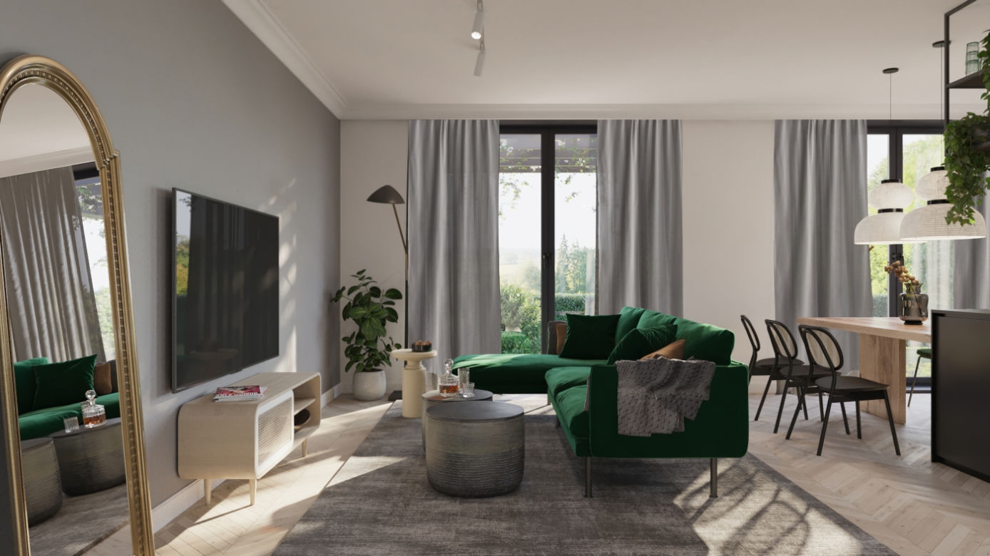 Vintage loft – projekt domu w Warszawie