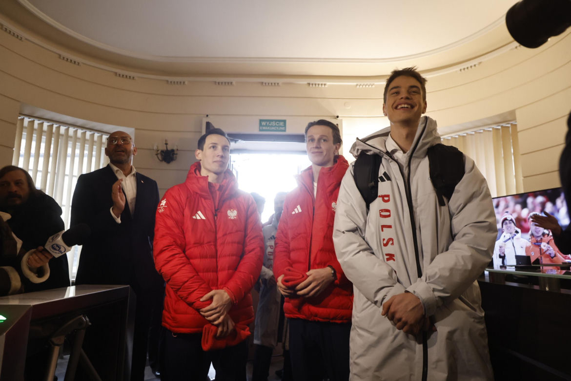 Kacper Tomasiak, Władimir Semirunnij i inni na spotkaniu u Ministra Sportu