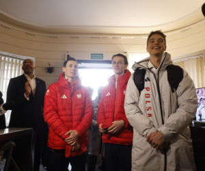 Kacper Tomasiak, Władimir Semirunnij i inni na spotkaniu u Ministra Sportu