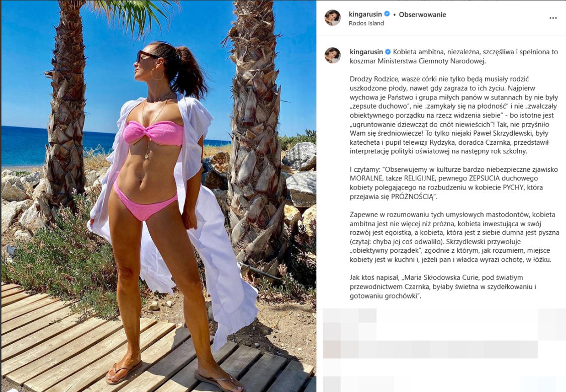 Anna Popek cieszy się, że Kinga się nawróciła