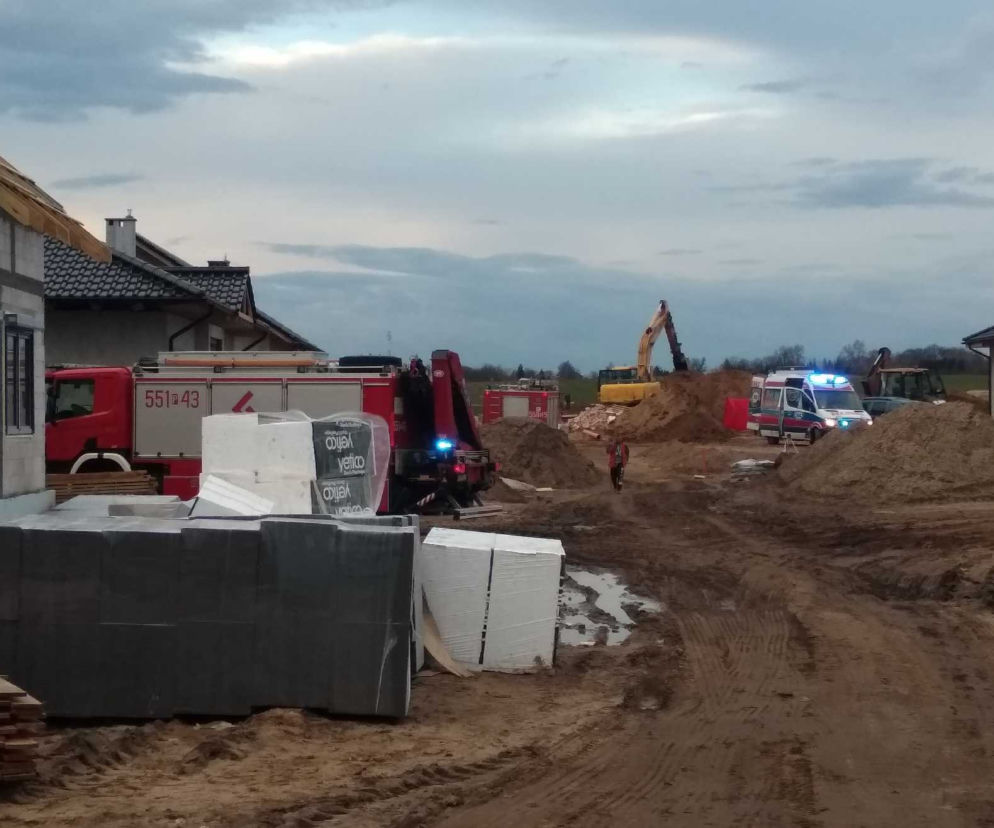 Tragiczny wypadek na budowie