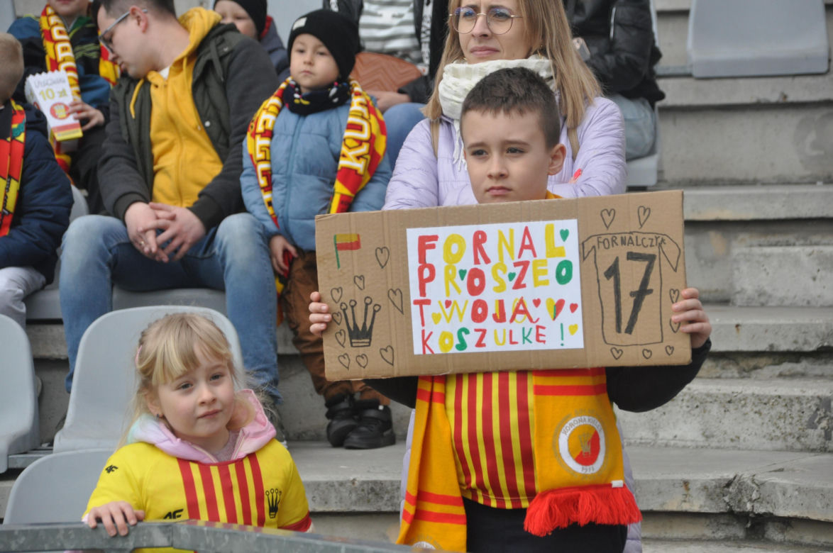 Tak dopingowali kibice na meczu Korona Kielce - Radomiak Radom