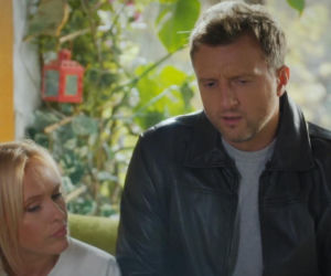 M jak miłość odc. 1920. Bartek (Arkadiusz Smoleński), Dorota (Iwona Rejzner)