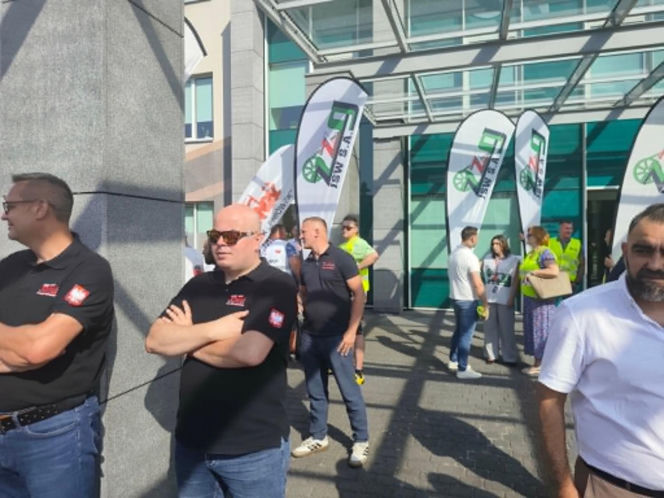 Protest związkowców JSW - czerwiec 2026