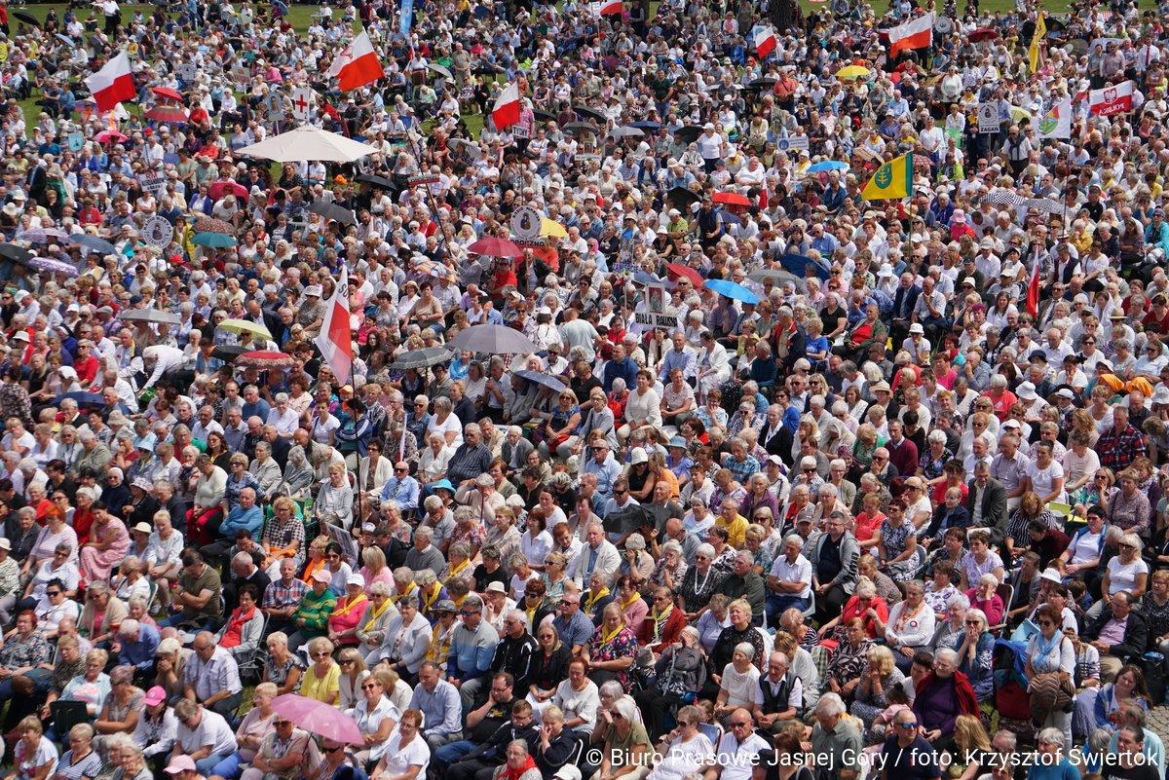 34. pielgrzymka Rodziny Radia Maryja na Jasną Górę