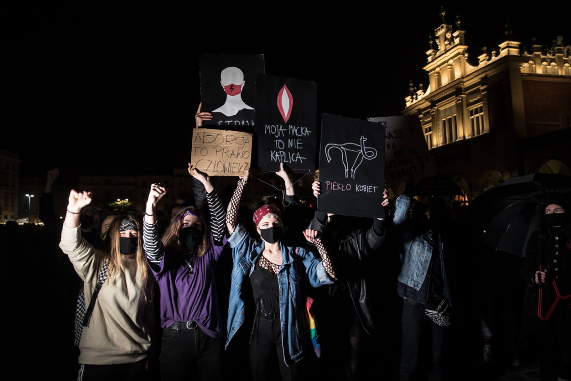 Strajk Kobiet. Wielotysięczny protest w Krakowie