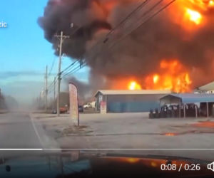 Uchwycono katastrofę lotniczą na filmie. Ten kierowca oszukał przeznaczenie