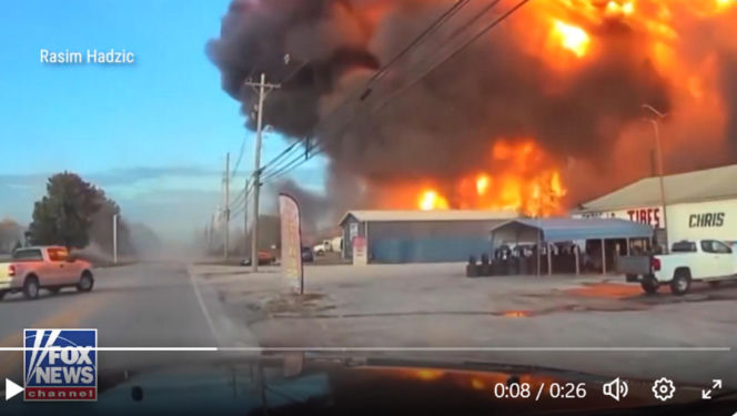 Uchwycono katastrofę lotniczą na filmie. Ten kierowca oszukał przeznaczenie