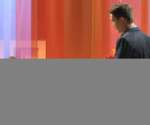 Pierwsza miłość. Sabina (Urszula Dębska), Natan (Krzysztof Kwiatkowski)