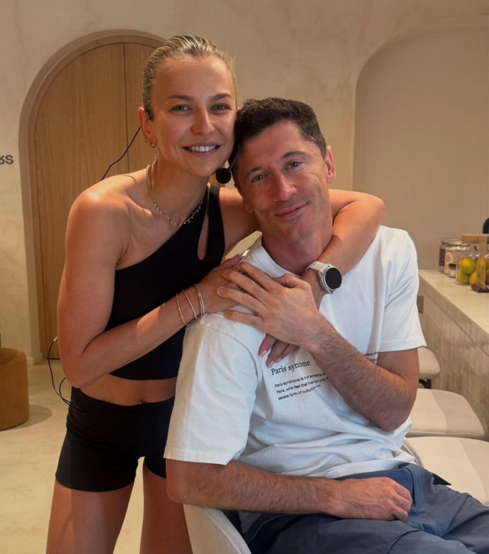 Anna Lewandowska składa mężowi życzenia urodzinowe