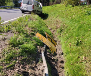 Kolizja spowodowana przez pijanego kierowcę koło Tarnowa