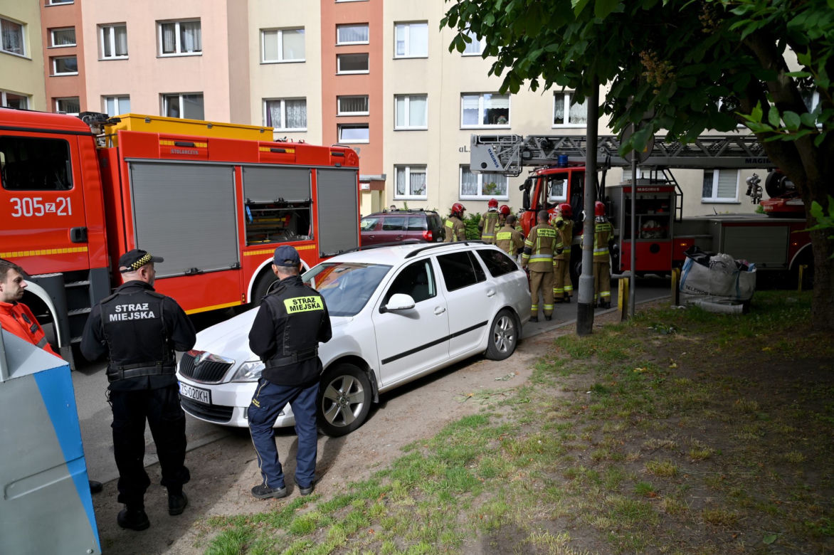 Pożar na Niebuszewie