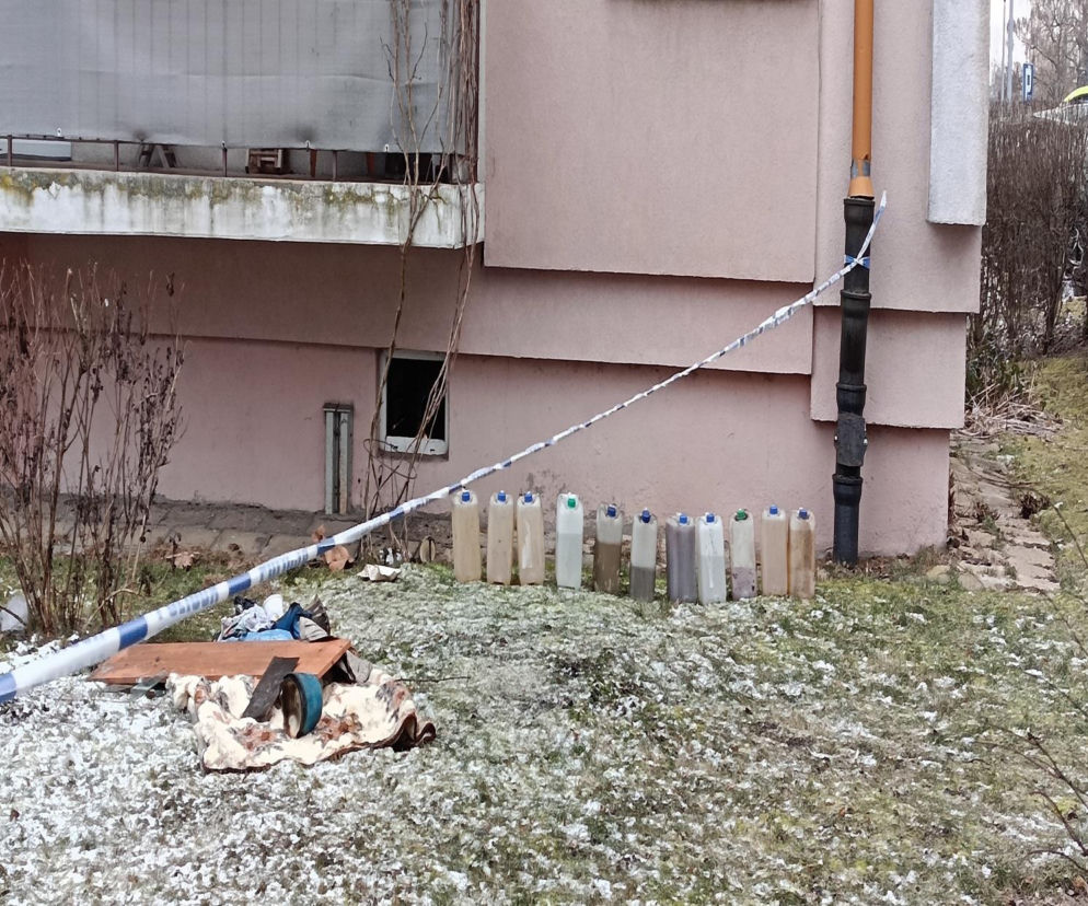 gorzów wybuch Wróblewskiego pojemniki